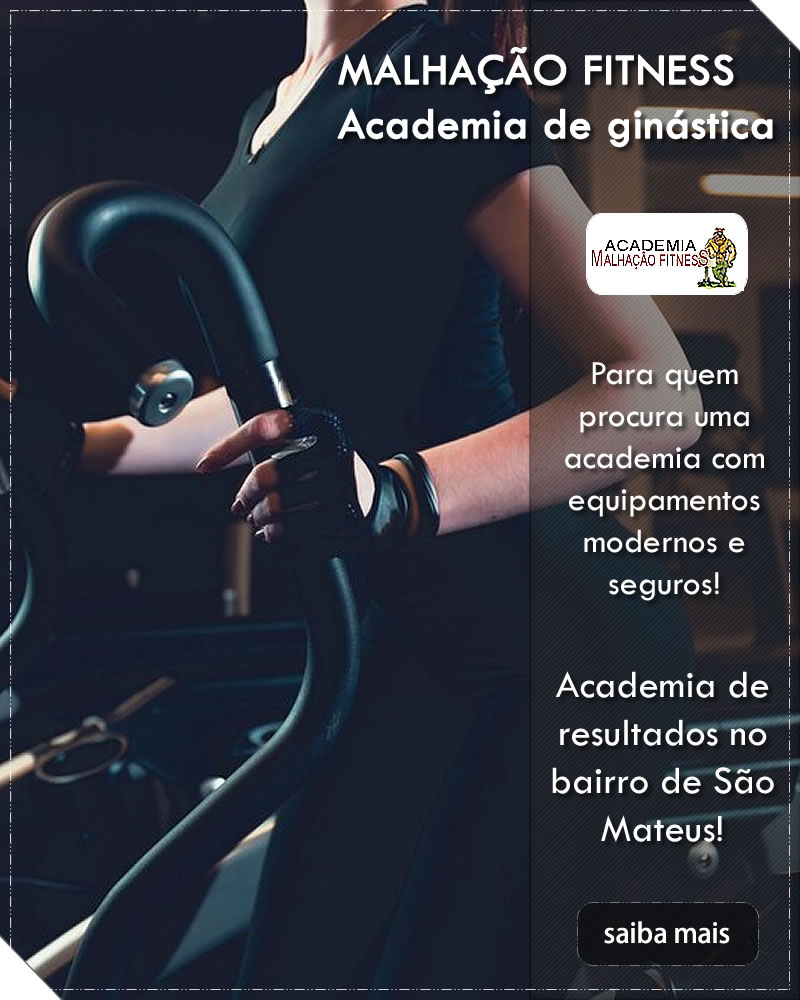 Academia de ginástica em São Mateus | Academia Malhação Fitness